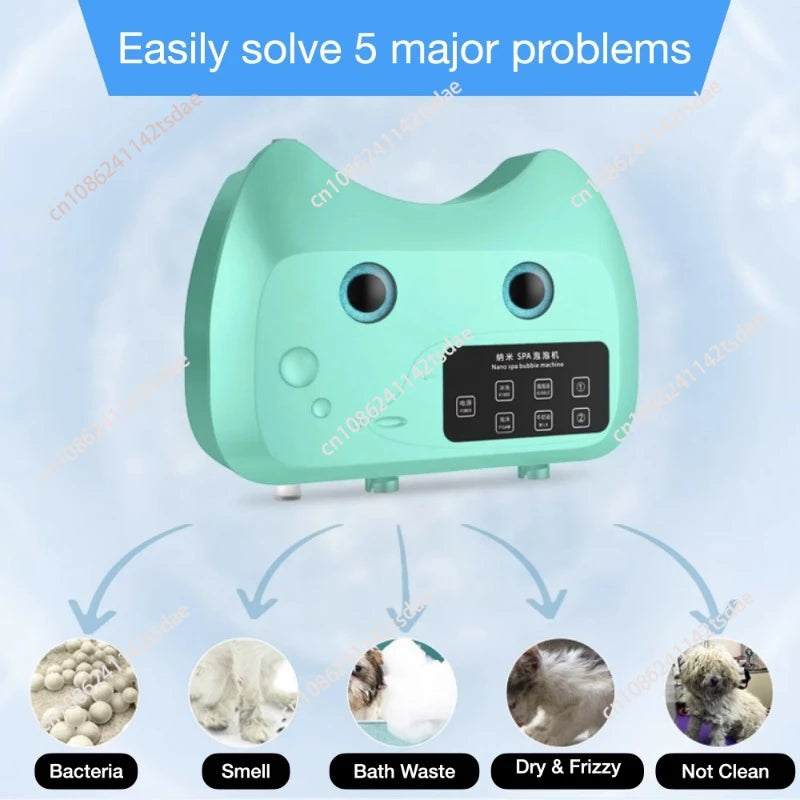 Automatic Pet Shampoo & Bubble Mixer