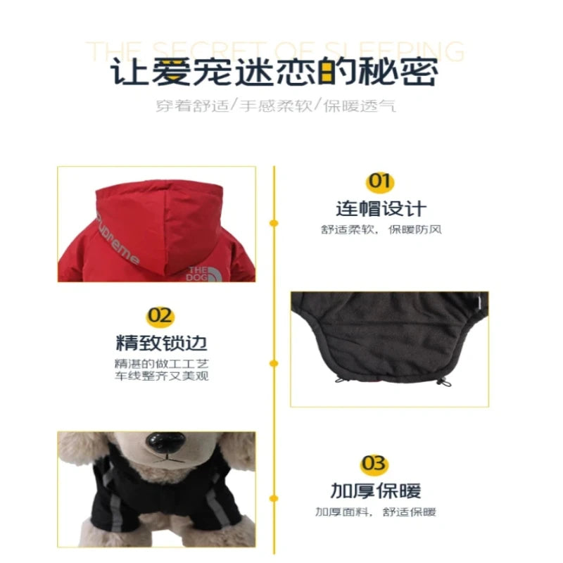 Winter Waterproof Dog Jacke
