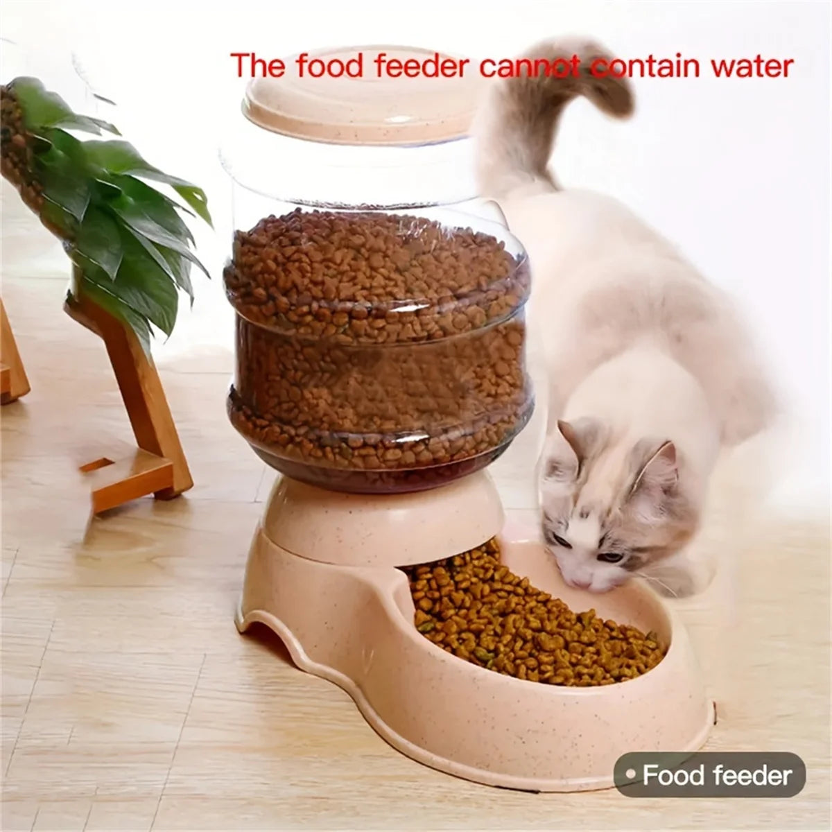 Large-Capacity Automatic Pet Feeder & Waterer