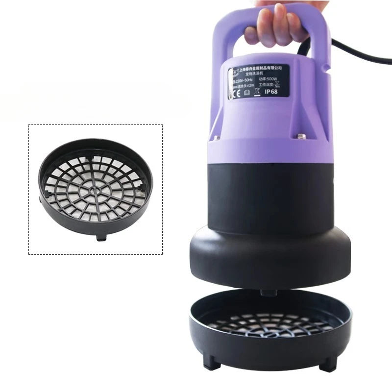 Pet Bathing Machine with Double Filtration