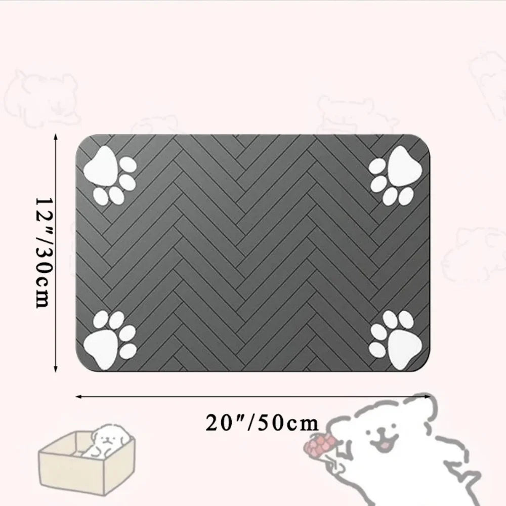 Waterproof Pet Placemat for Food & Water Bowls