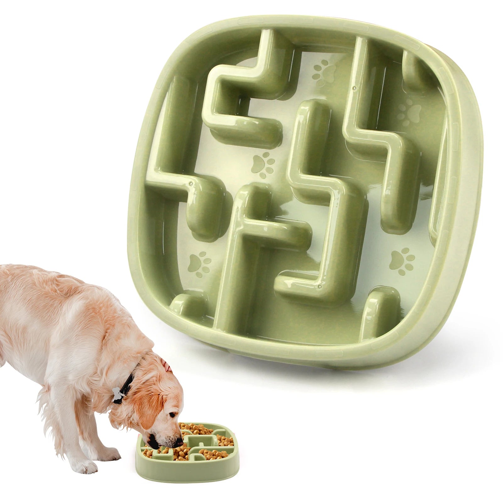 Slow Feeder Dog Bowl Anti-Choking