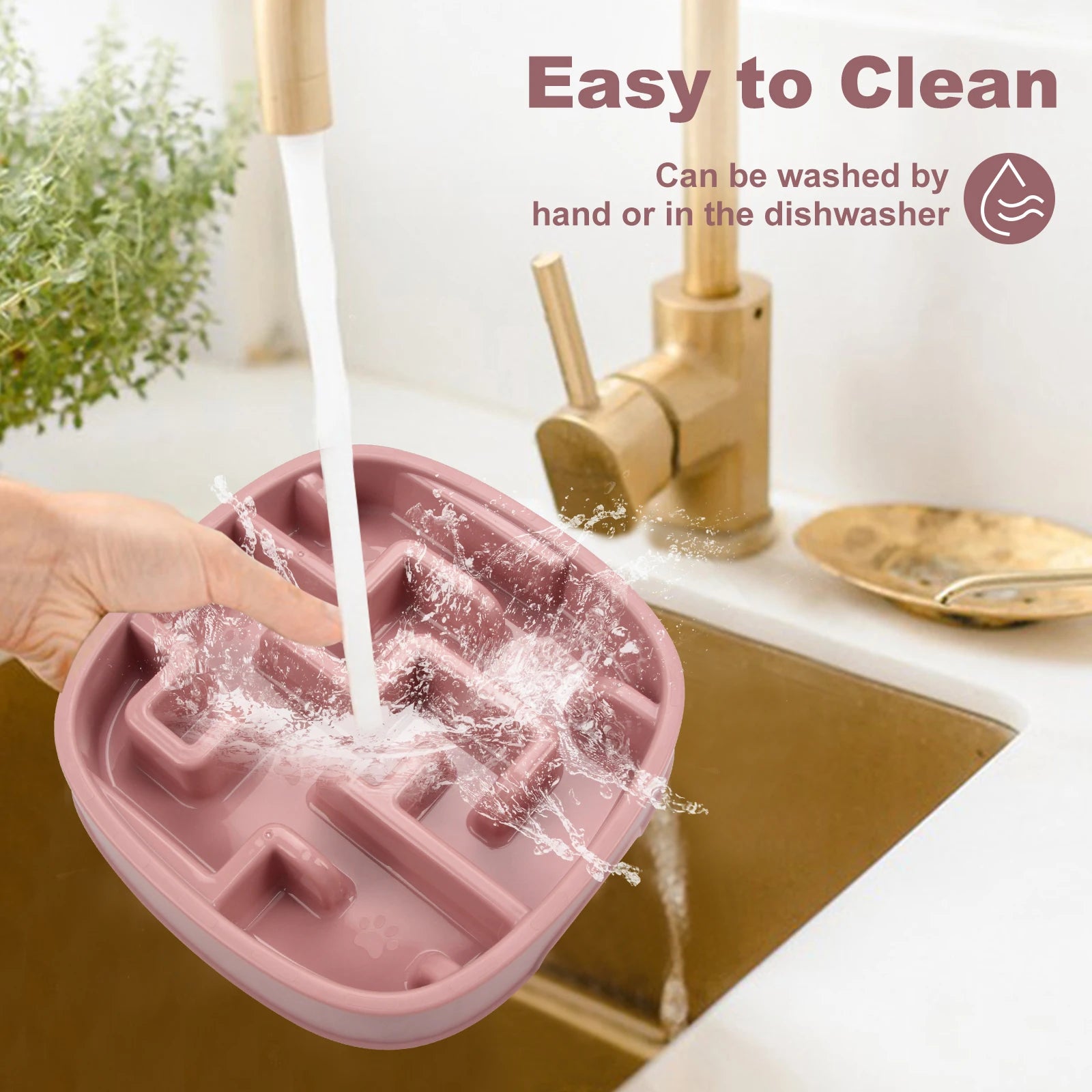 Slow Feeder Dog Bowl Anti-Choking