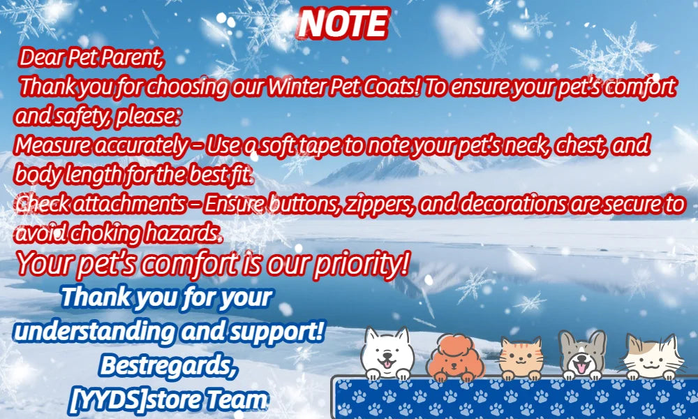 Puppy Winter Jacket