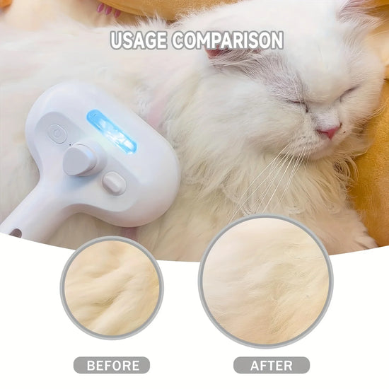 Pet Spray Hair Comb & Grooming Brush