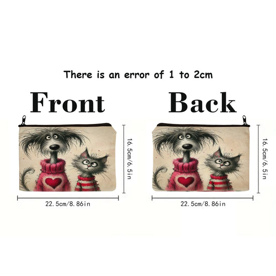 Cute Pet Cosmetic Storage Bag