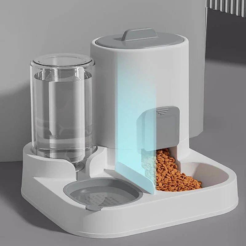 Hot Pet Feeding & Drinking Bowl (2-in-1)