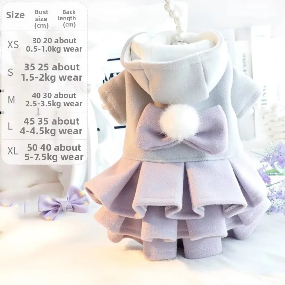Wool Teddy Bear Pet Dress Costume