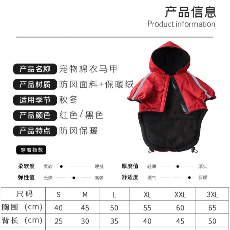 Winter Waterproof Dog Jacke