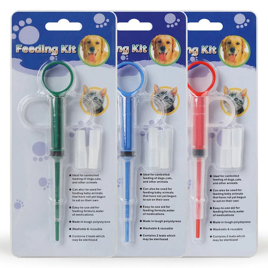 Pet Feeding Syringe Medicine & Deworming Tool