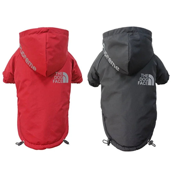 Waterproof Fleece Dog Jacket