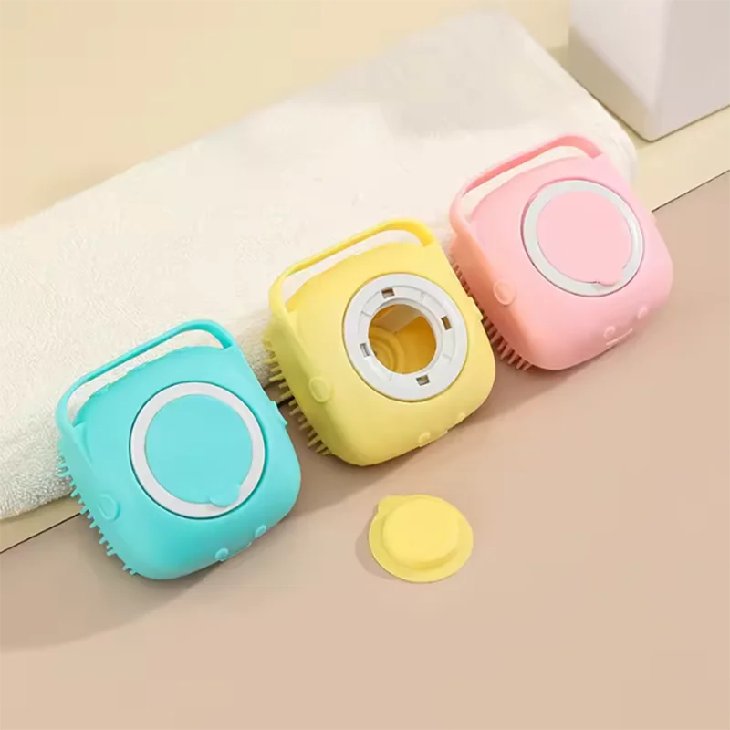 Silicone Pet Bath & Massage Brush