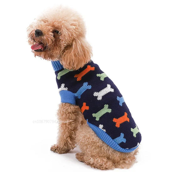 Warm Knitted Dog Sweater