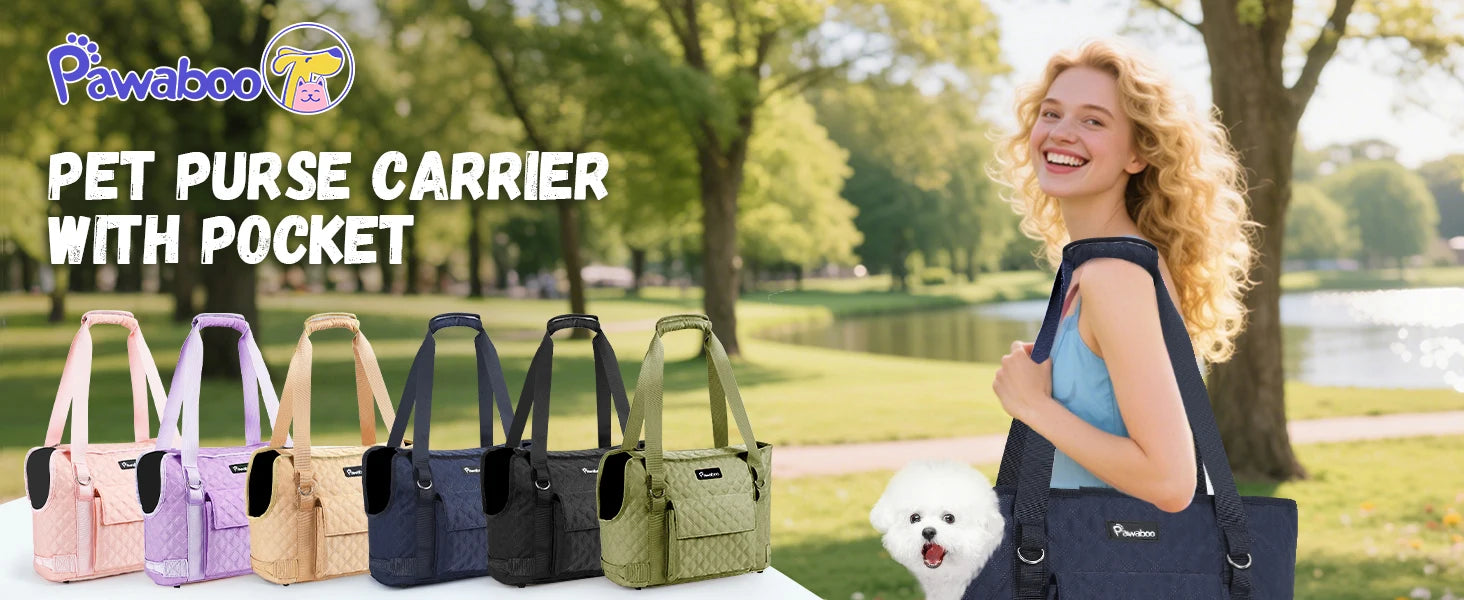Pawaboo Dog Purse Carrier