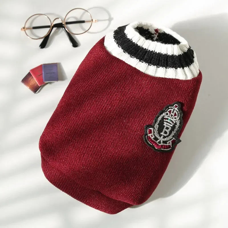 Warm Knitted Dog Sweater