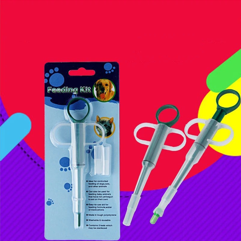 Pet Feeding Syringe Medicine & Deworming Tool