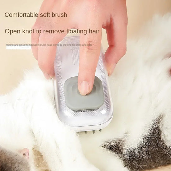 Pet Silicone Cleaning Massage Brush