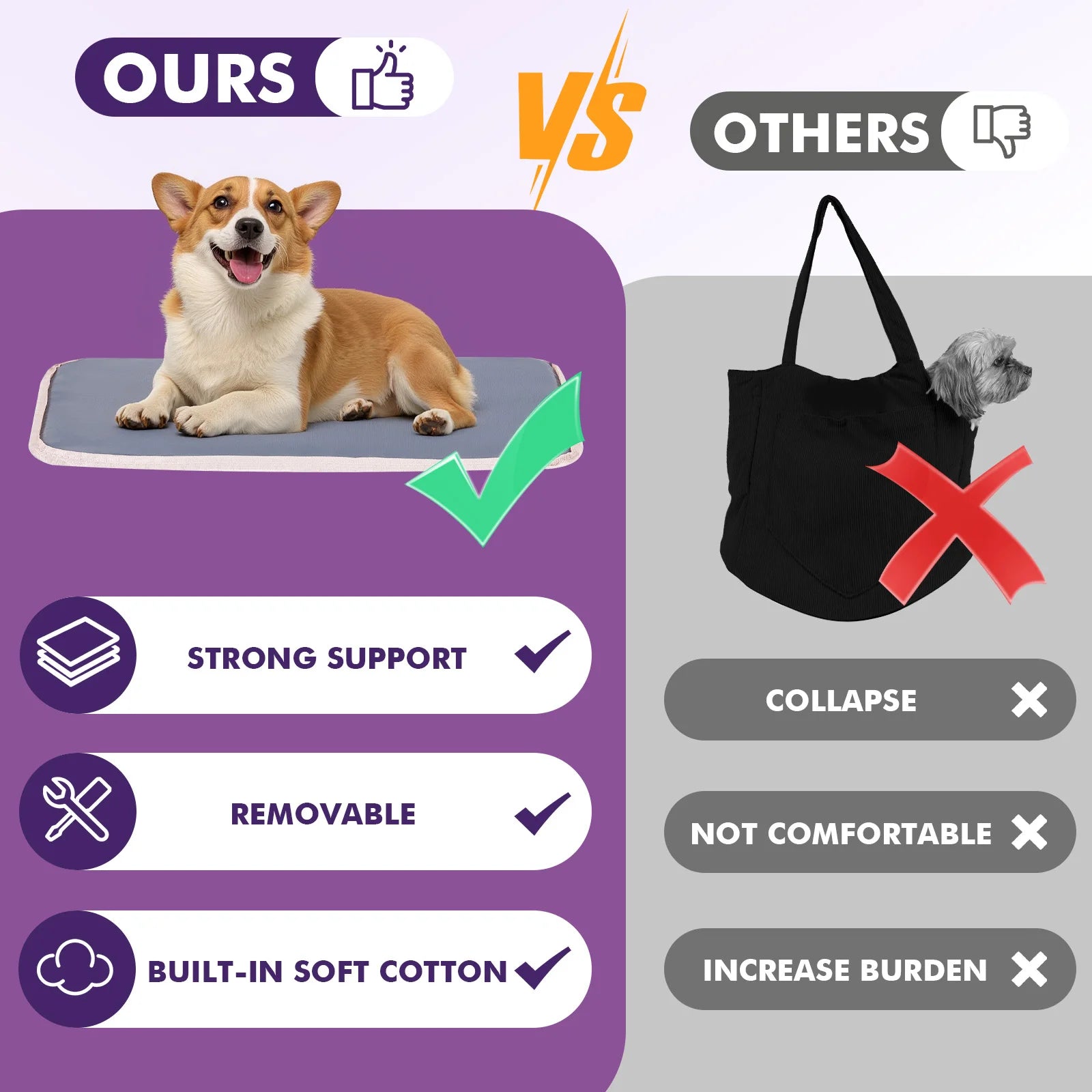 Pawaboo Dog Purse Carrier