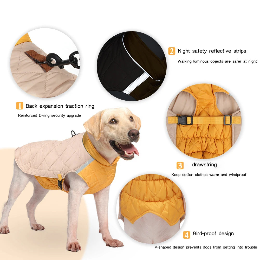 Winter Dog Vest Jacket