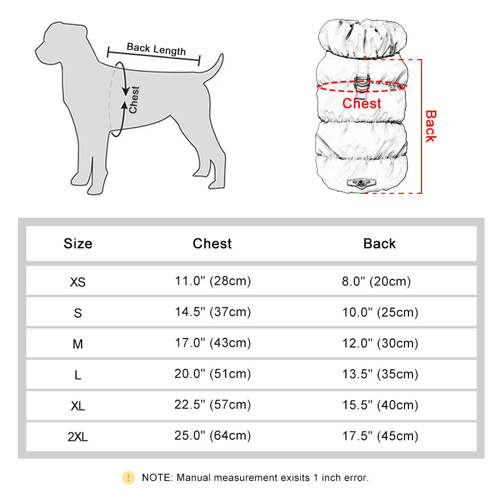 Soft Warm Dog Jacket