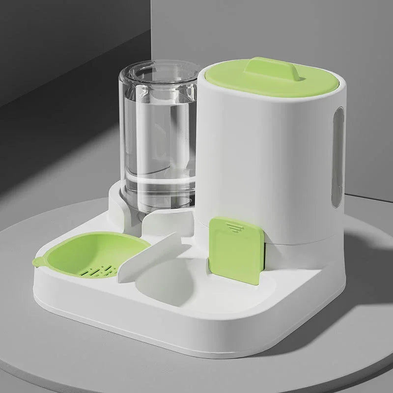Hot Pet Feeding & Drinking Bowl (2-in-1)
