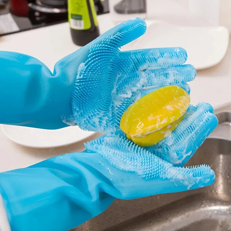 Magic Silicone Pet Hair Removal Glove