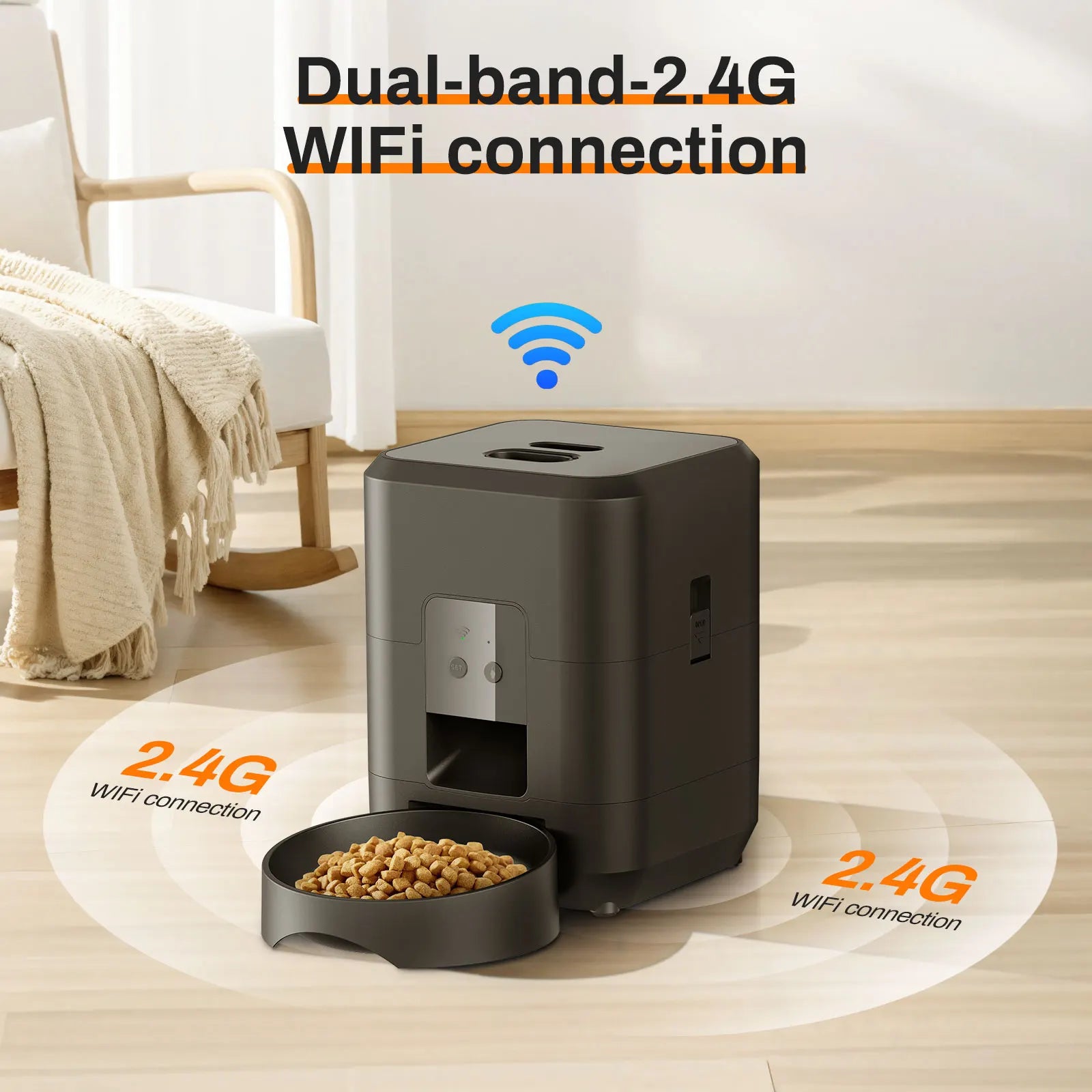 APP-Controlled Automatic Pet Feeder