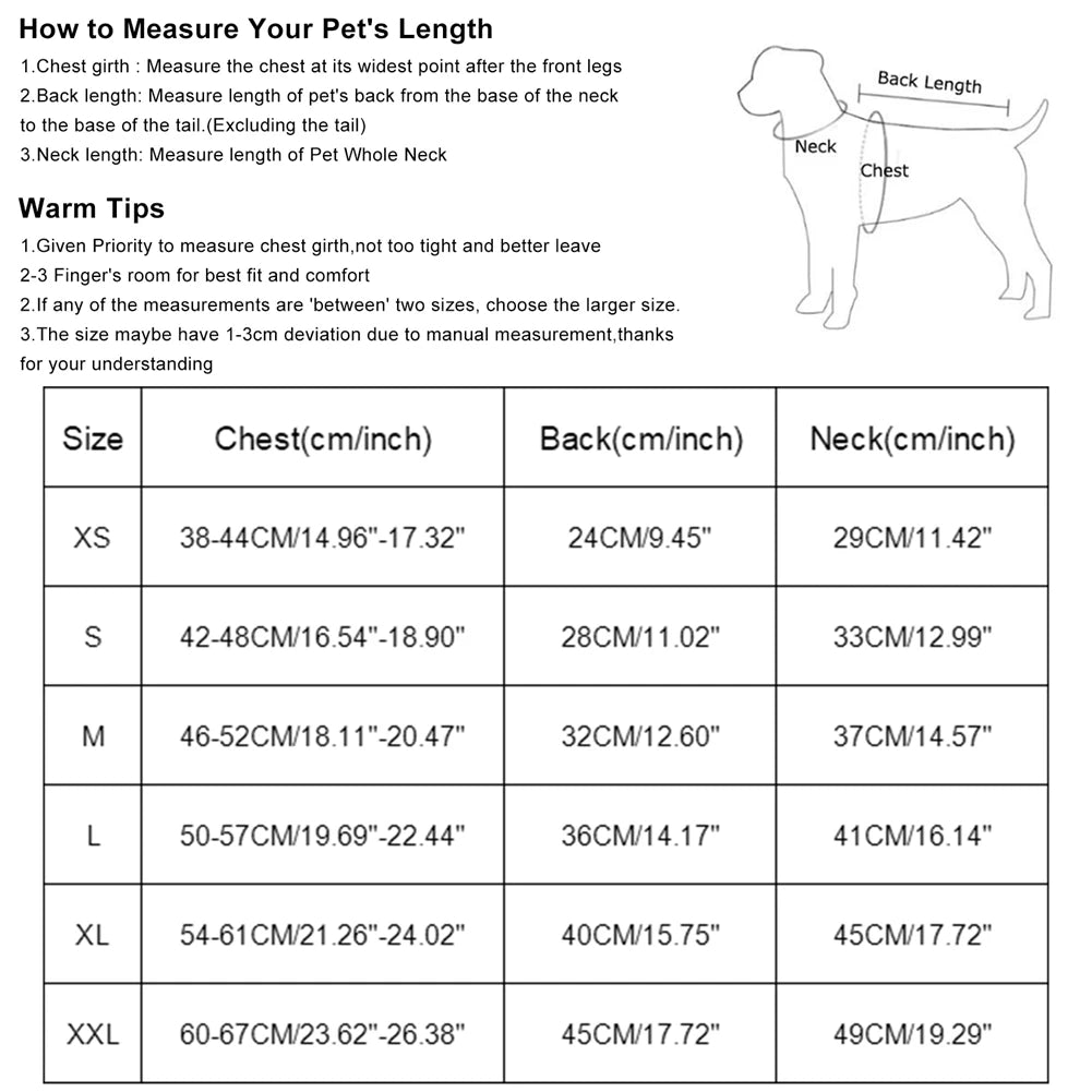 Waterproof Winter Dog Coat