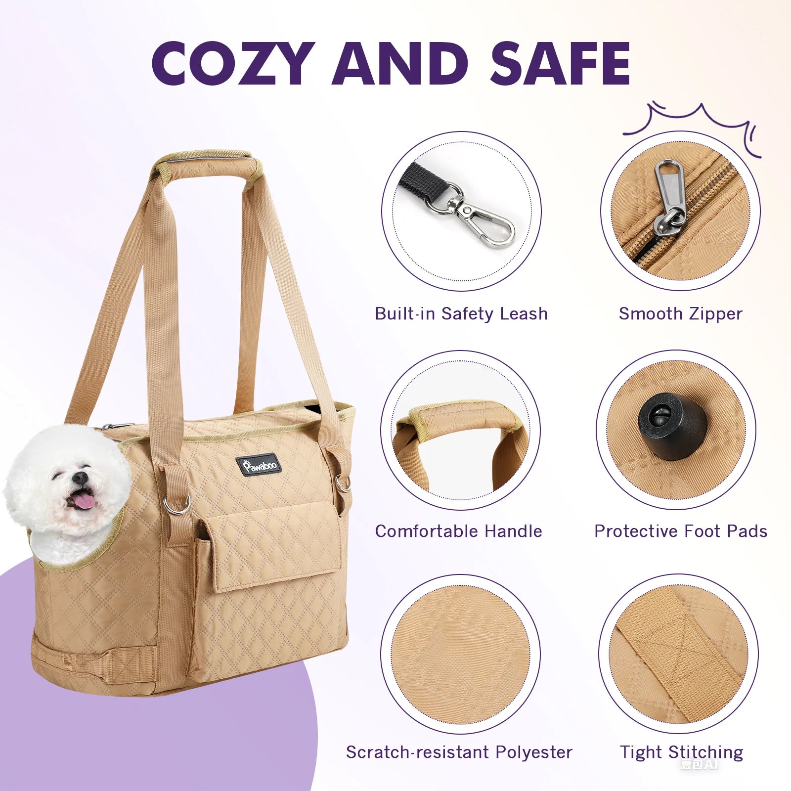 Pawaboo Dog Purse Carrier