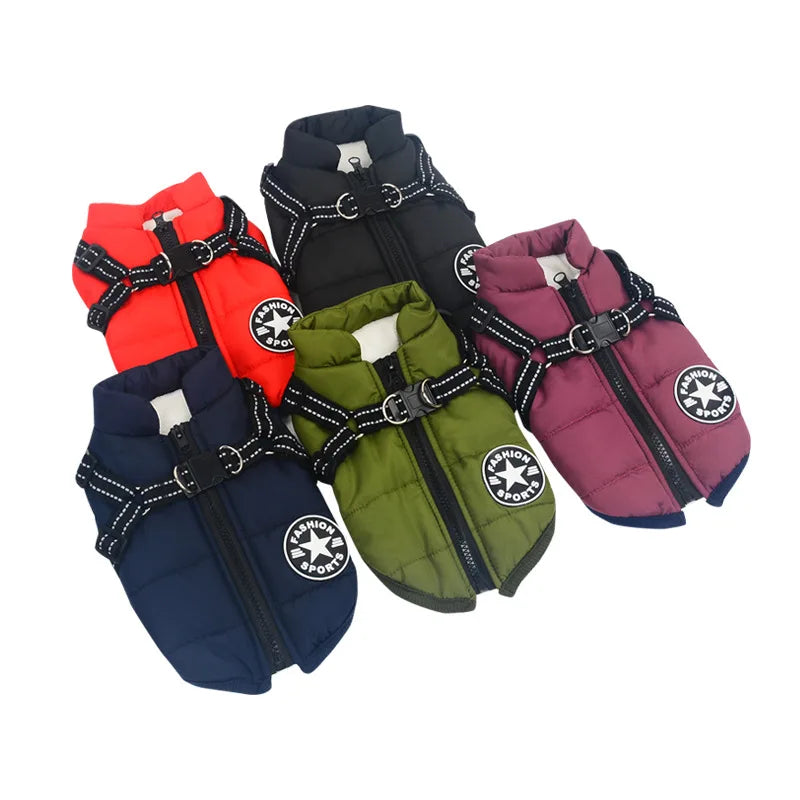 Warm Waterproof Dog Vest