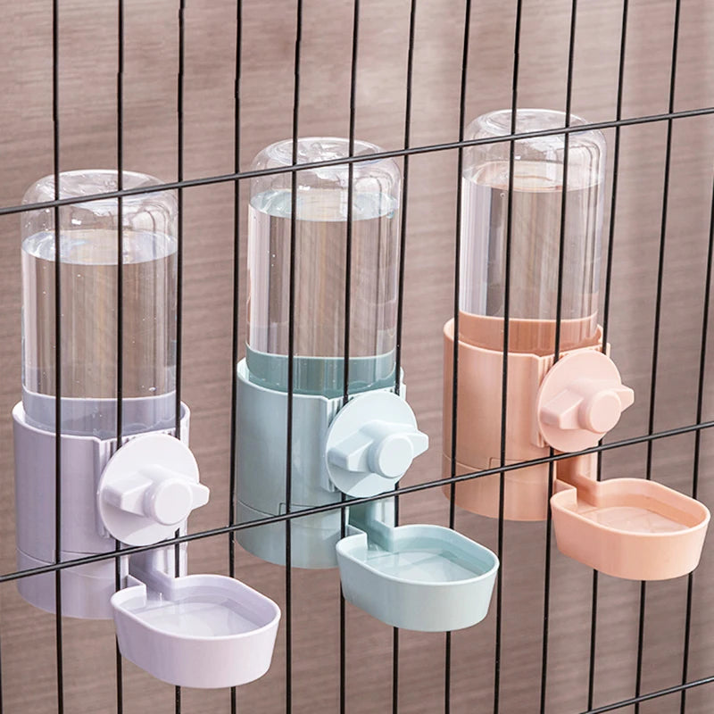 Automatic Pet Feeder Cage &amp; Water Dispenser