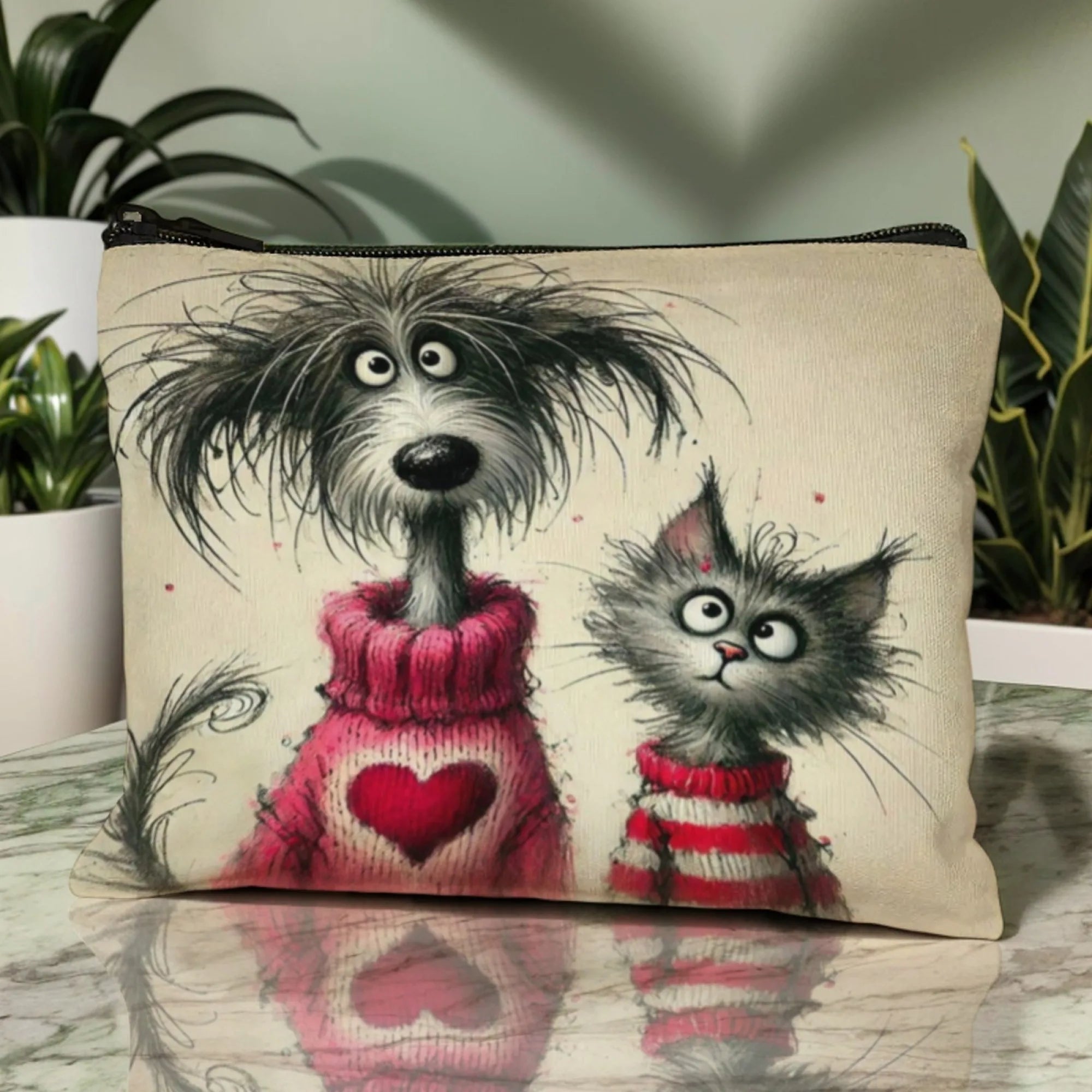 Cute Pet Cosmetic Storage Bag