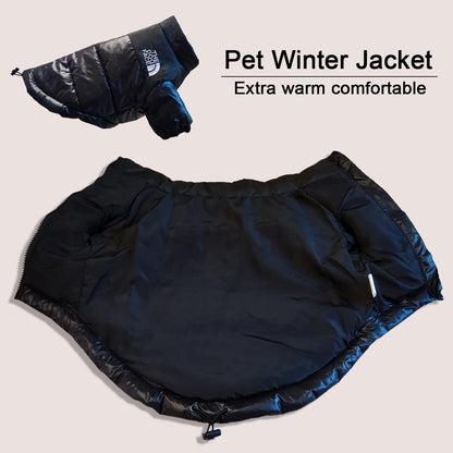 Large Winter Windproof Dog Jacket