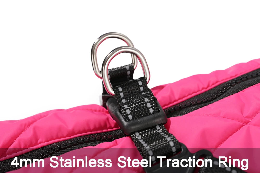 Dog Winter Coat with Harness