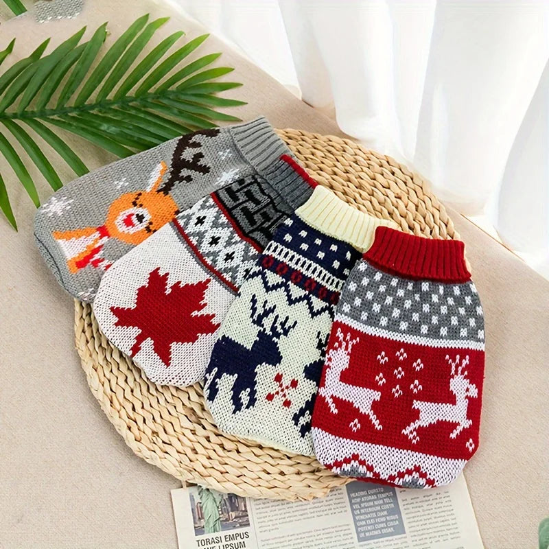Christmas Style Pet Sweater