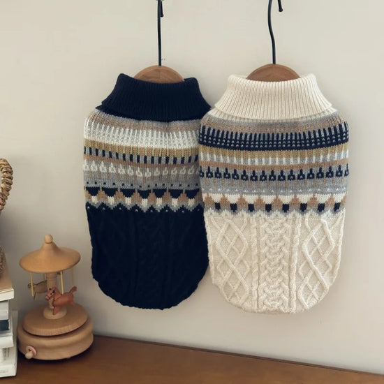 Casual Teddy Pet Vest with Scarf