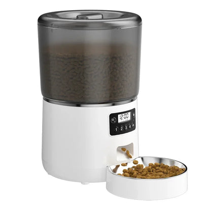 Pet Feeder  4L Grain Storage Electric Machine