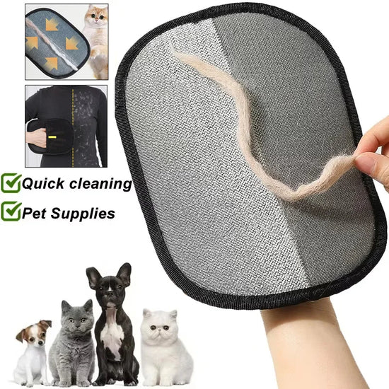 Reusable Pet Hair Removal Gloves