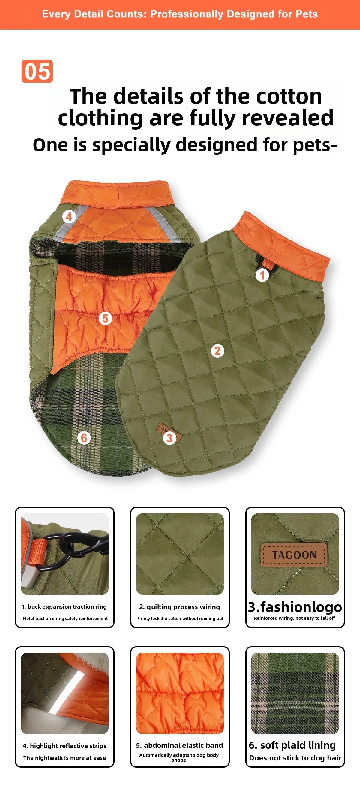 Warm Waterproof Dog Jacket