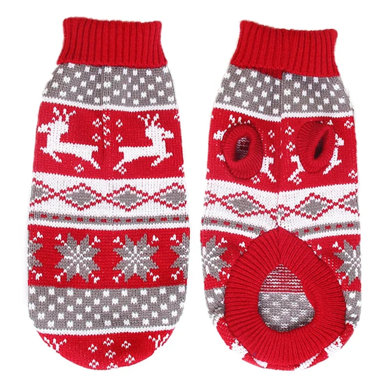 Warm Knitted Dog Sweater