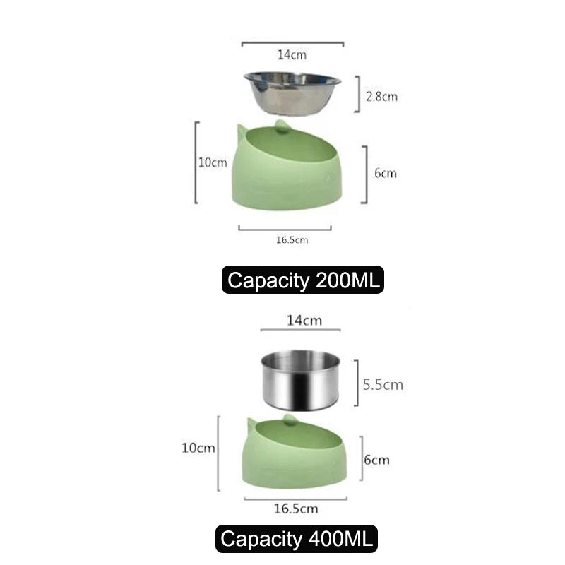 Stainless Steel Pet Food &amp; Water Bowl