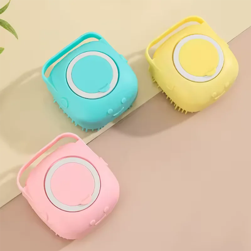 Silicone Pet Bath &amp; Massage Brush