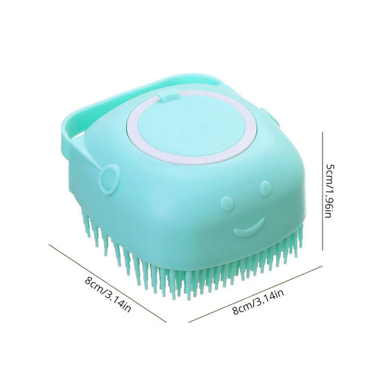 Silicone Pet Bath & Massage Brush