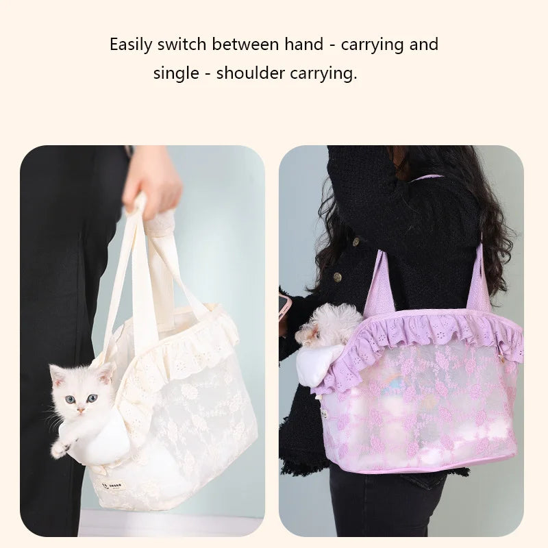 Mesh Dog Carrier Bag