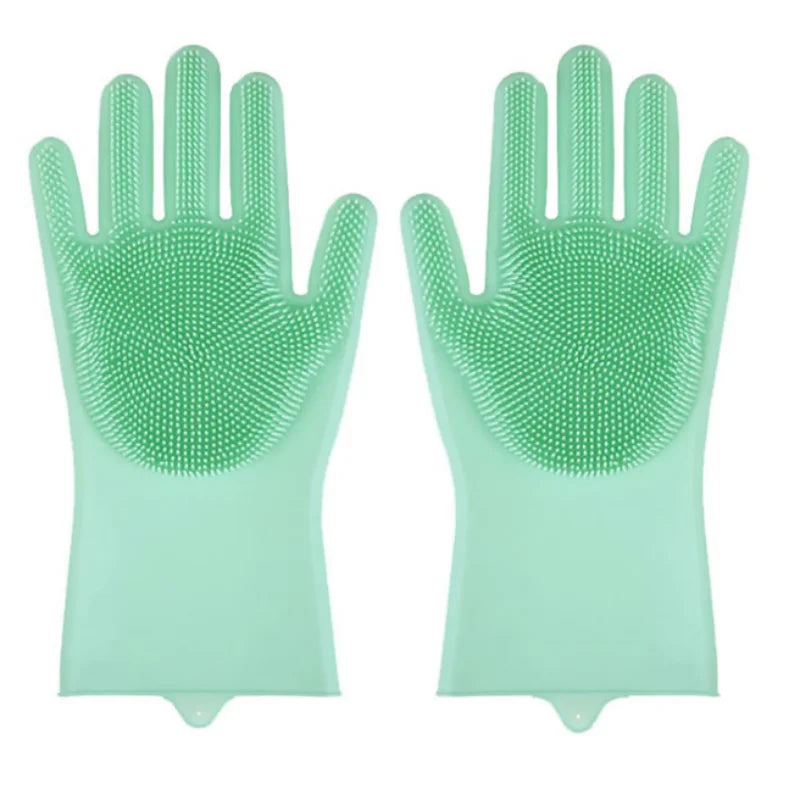 Thick Pet Scrub &amp; Massage Gloves