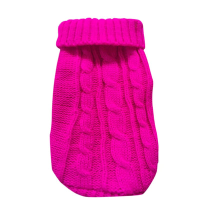 Soft Woolly Pet Sweater Jacket