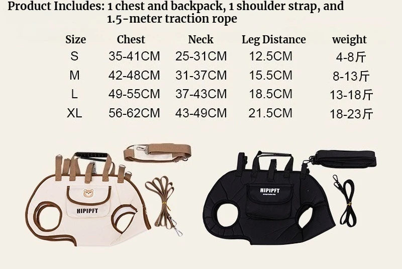 Dog Purse Carrier for Small Dogs, Cats, and Puppies – Soft-Sided Travel Pet Tote Bag，Foldable, Lightweight,for Travel, Outings