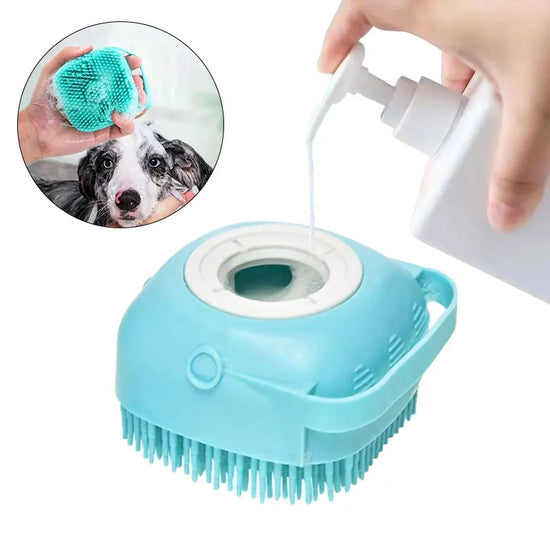 Silicone Pet Bath & Massage Brush