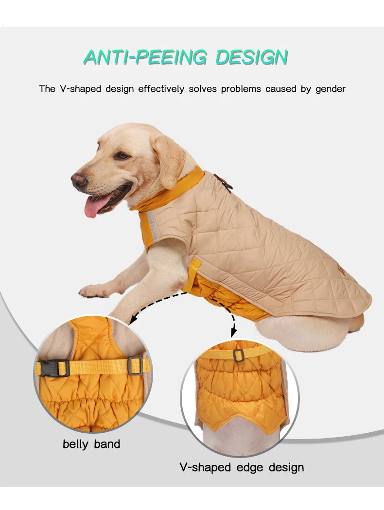 Winter Dog Vest Jacket