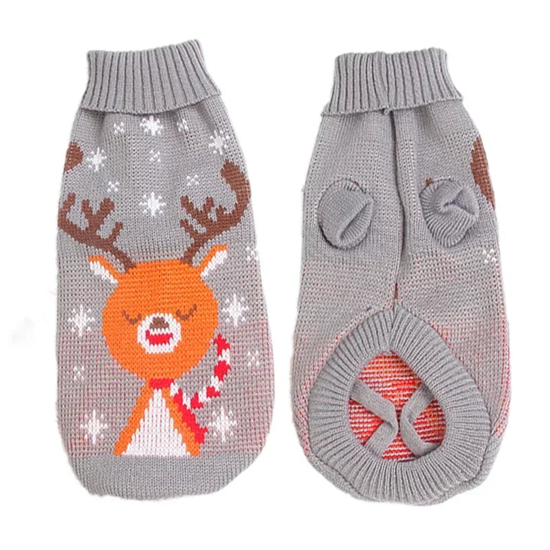 Warm Knitted Dog Sweater